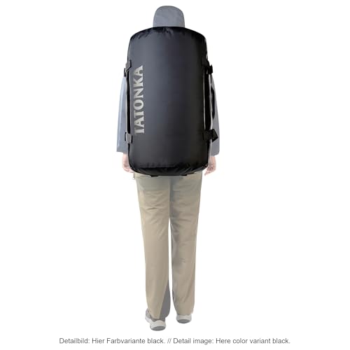 Image of Tatonka Durable Travel Bag with Stowable Backpack Shoulder Straps
