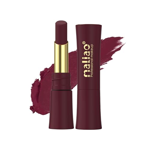 Image of Maliao Matte Lipstick - Non-Transfer, Long-Lasting, High-Pigment, 3.5g (Shade 13, Medium)
