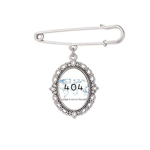 Broche 404 pour chemise et robe avec clip de fixation stable taille M