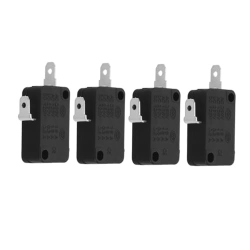 AUTSUPPL 4pcs Rice Cooker and Microwave Oven Switch Replacement 16A/250V Micro On Off Switch for Appliance