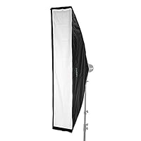 Pro Studio Solutions EZ Pro Beauty Dish Strip Box softbox 12\"x56\" with Speedring Insert, for Balcar, White Lightning, Lighting, X800, X1600, X3200 Strobe Flash Light, Speed Ring, Soft Box