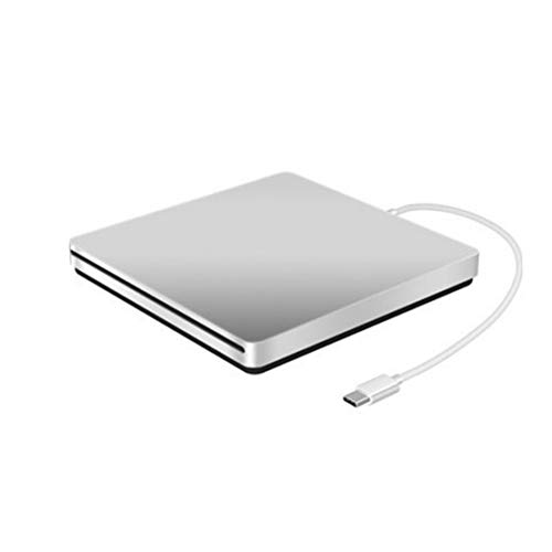 Externes Optisches Laufwerk CD DVD Laufwerk Type-C CD/DVD +/- RW Tragbar Rewriter Brenner Optisches Laufwerk