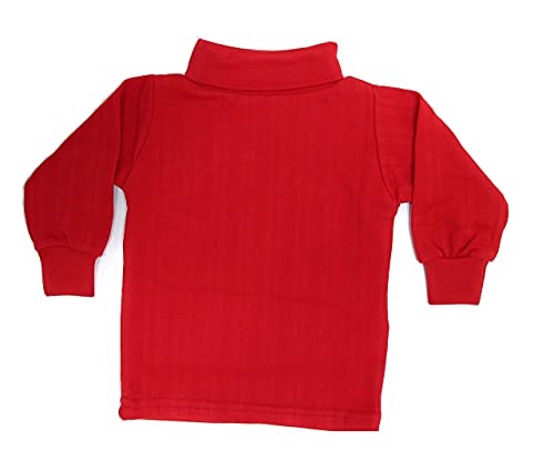 Image of Tangy Kids New Born Infant Baby Boys and Baby Girls Full Sleeves Turtle High Neck Skiwi in Plain Solid Color