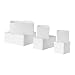 Produktbild SKUBB Aufbewahrungsboxen, Set mit 6 Boxen, (14 x 14 x 13 cm, 28 x 14 x 13 cm und 28 x 28 x 13 cm, jeweils 2 Stück)
