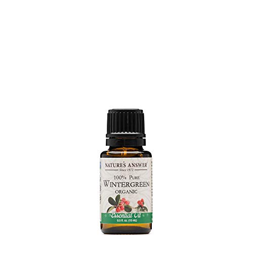 Aceite Esencial Wintergreen Orgánico 15ml Nature's Answer miniatura 1