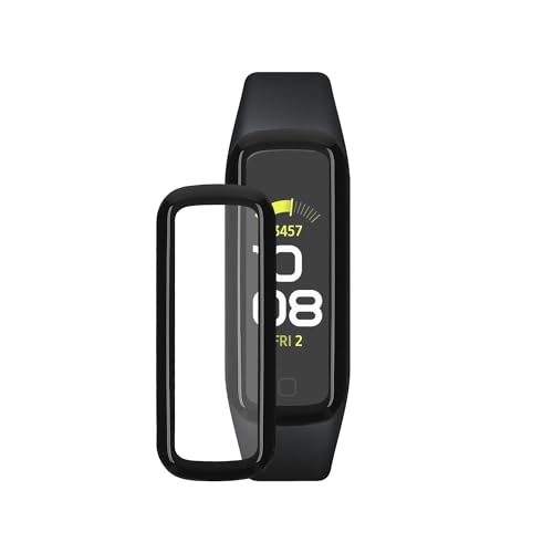 kwmobile 2X Protection écran Compatible avec Samsung Galaxy Fit 2 Film écran - Set de Film Plastique Transparent pour Fitness Tracker