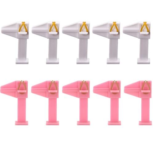 Kichouse kit de 10 clips para manicura miniatura 1