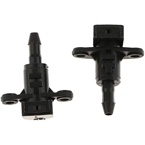 balikha 2pcs Windscreen Wiper Washer Spray Jet Nozzles For Hyundai Elantra MD 11-13 Cover