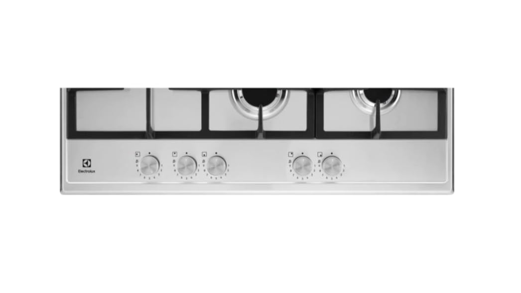 Piano cottura a gas n° 5 fuochi 75 cm colore Inox - KGS7566S2X