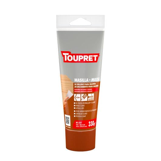 Toupret - TOUPRET MASILLA RELLENO MADERA ROBLE CLARO TUBO 330 GR