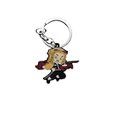 1 llavero de metal con colgante de castillo infinito de Kimetsu no Yaiba, Estilo 4, Taille unique