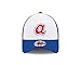 New Era MLB Atlanta Braves Cooperstown Team Classic 39Thirty Stretch Fit Cap, Medium/Large, White