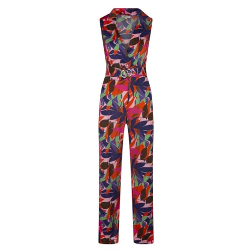 MORGAN Femme Combinaison Pantalon imprimé 241-PADOV/MULTICO/38 MORGAN Femme Combinaison Pantalon imprimé 241-PADOV/MULTICO/38