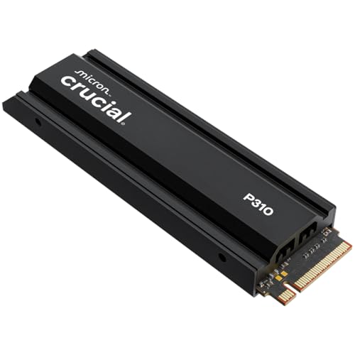 Crucial P310 2280 2TB PCIe Gen4 NVMe Gaming PS5 SSD...