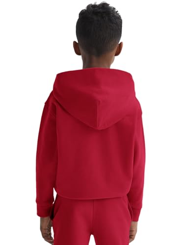 Image of Haloumoning Boys 2 Piece Outfits Sweatsuits Long Sleeve Pullover Hoodie and Sweatpants Tracksuit Set 5-14 Years