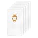 1 Pack (6 Bags) Vacuum Cleaner Dust Bag for Kirby Part 204814 Universal White Cloth Bags fit All Generation & Sentria Models
