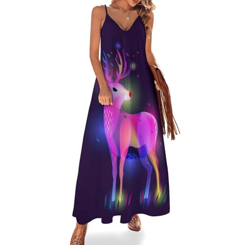 Robe Longue pour Femme Ete Anti-Chaleur - Robe Maxi Légère Plage