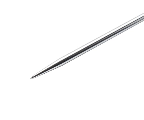 Image of Steelman Tire Repair Probe Scratch Awl Punch, 4-inch Shank, Dual Bevel Point, for Metal Scribing, Piercing, and Punching Tasks (00190-KH)