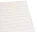 (Set of 3) Travelers Notebook Inserts Lined Paper 4.9 x 3.5 Inch 100gsm Thick Ruled Refill, Total 192 Pages, Passport Size