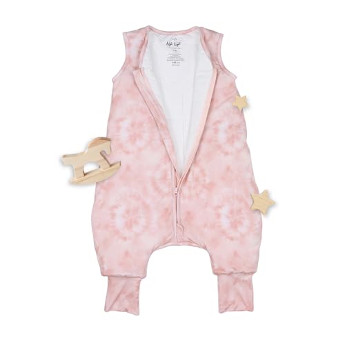 Image of Sleeveless Soft Baby & Toddler Sleeping Sack, Breathable with Adjustable Feet Cuffs & Anti-Slip Grip
