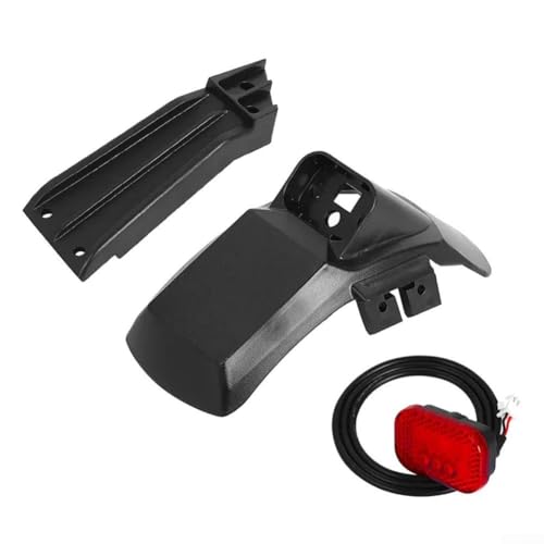 Kit de luz trasera para guardabarros para Kukirin G2 Pro 2024 Scooter Splash Guard para proteger contra el barro y el agua (C)