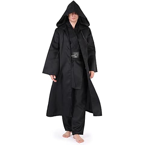 Adult Jedi Costume with Hooded Robes Cover