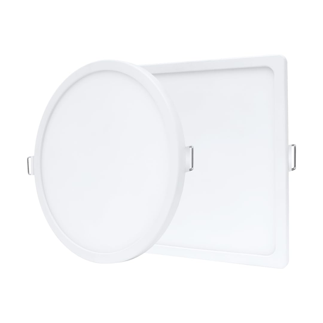 Crescent Rimless Recess LED Panel Light 15W Square 6K Cool White Ceiling Light | Slim Indoor LED Downlight for Home, Office & False Ceiling-image-41