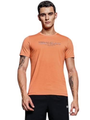 Image of XTEP Men Men's Training T Shirt with Soft Touch Comfort Stretch & Eco Friendly | Odour Control, Breathable & Lightweight Performance T Shirt