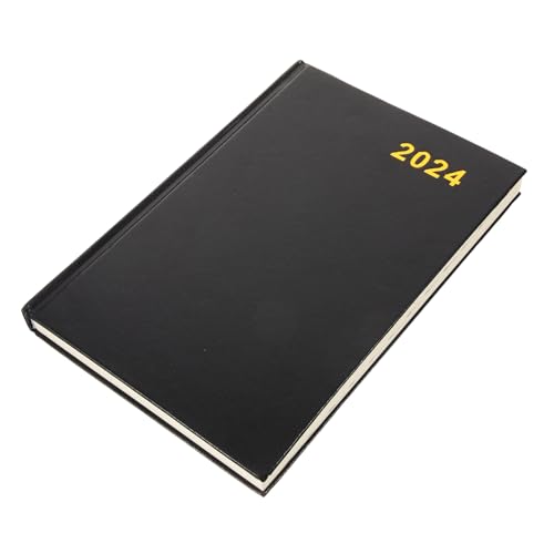 Agenda 2024 agenda professionnel de poche et planificateur budgétaire pu Black
