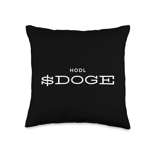 HOD $Doge - Dogecoin Crypto Meme Coin Bitcoin Fork Mine Doge Throw Pillow