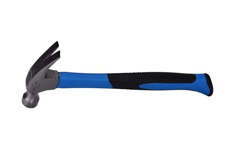 Image of Century Drill & Tool 72244 Fiberglass Hammer, 16 oz., Claw Style: Ripping | 13 inch overall length, cuts steel & fiberglass