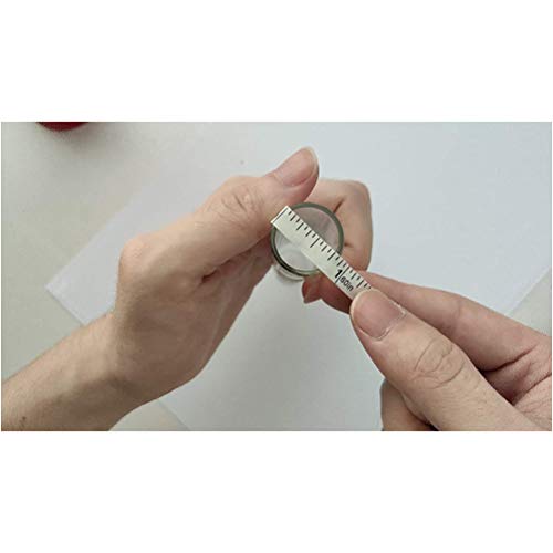 Tbest Glass Replacement Tube Set of 2 for Garden Yard, Transparent Rain Meter with Standard Inch Steps, Accurate 5.0 Measured Value, Large Outdoor Rain Meter (Assorted Color)