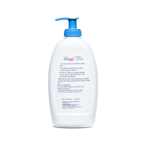 SebaMed Baby Body Lotion, For All Skin Types, 400 ml