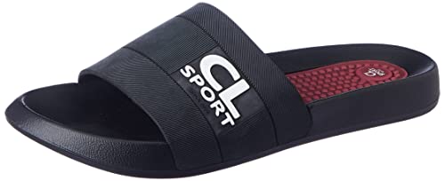 Image of mens Cl-f-m-205 grey-navy Slipper