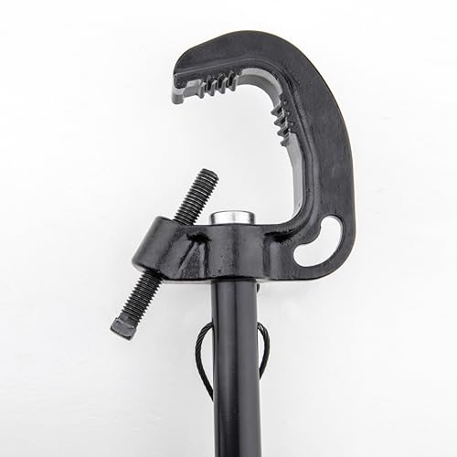 Image of Kupo Long Lightweight Telescopic Hanger with Stirrup Head, Adjustable Overhead Mount for Studio Fixtures with Smooth Extension Control and Secure Locking Range from 3ft to 6ft - Black (KG071911)