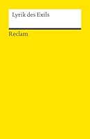 Lyrik des Exils. 3150080894 Book Cover