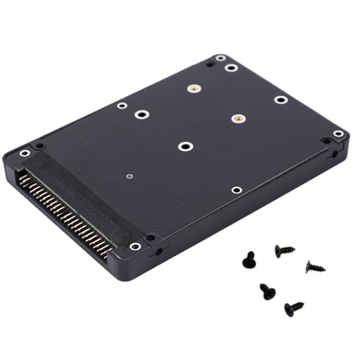 Caja Adaptadora mSATA a 2.5 Pulgadas IDE de Aleación de Aluminio miniatura 1
