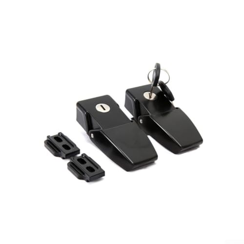 Kit de pestillo de capó de construcción de metal para Jeep Wrangler JK resistente 6
