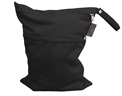 Yogabum Yoga Chaud Sacs - Sac étanche Wet (Black, 30cm x 40cm)