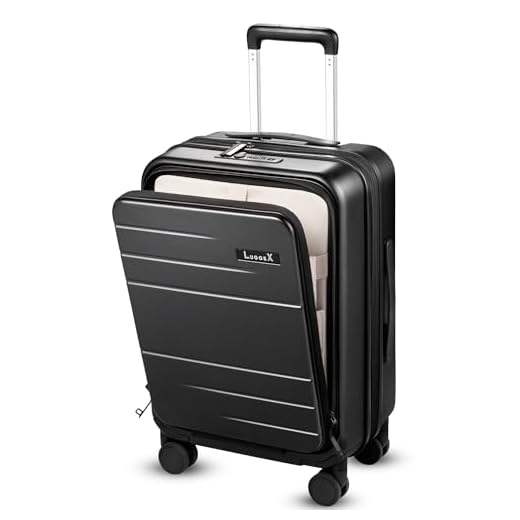 What is the best luggage set Expandable Carry On with Front Pocket