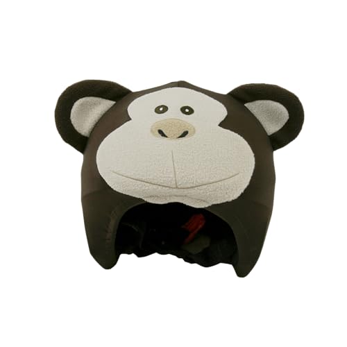 Couvre-casque singe COOLCASC pour inciter les enfants à mettre leur casque