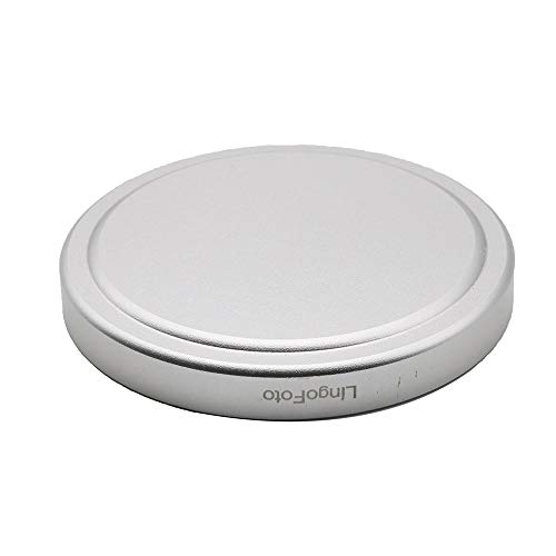 Cache d'objectif Contax GK-54 pour photo de rue avec GG2 argenté 54mm