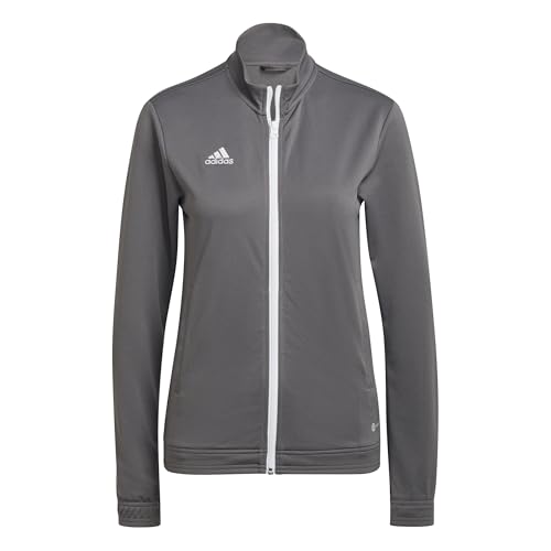 adidas Unisex Kinder Entrada 22 Track Jacket, Team Grey Four, 13-14 Years
