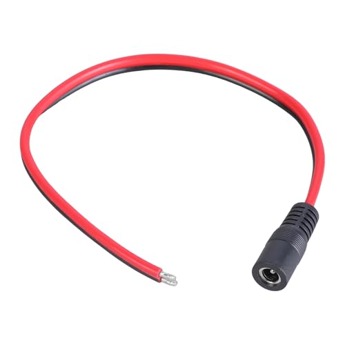DC5521 CCTV �p���X�d���s�O�e�[�� �P�[�u�� 14AWG ���C���[, 1m | Light Routers Power Supply Cable 180W 16A Power