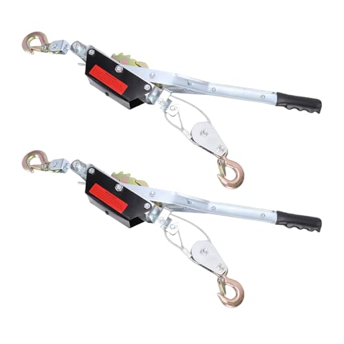 Winch manual Bnineteenteam 4400 lbs con 2 ganchos miniatura 3