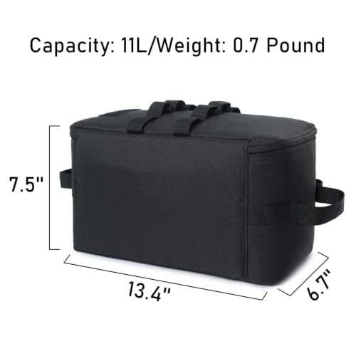 Bolsa de almacenamiento impermeable táctica verde con compartimentos 2