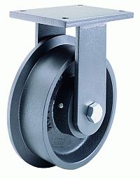 Hamilton (R-MD-FT14H) 14" Flanged Wheel Rigid Caster