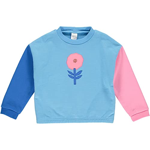 Fred's World by Green Cotton Sudadera Poppy, Bunny Blue, 104 cm para Niñas Cover
