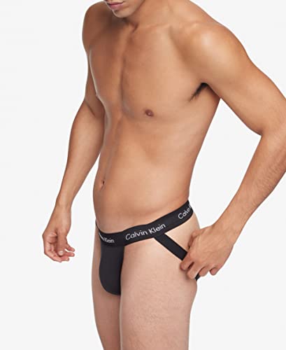 Calvin Klein NB2623-001 Cotton Stretch 3-Pack Jock Strap thumb #2