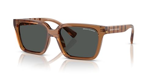 Image of Armani Exchange mens Ax4147s Square Sunglasses